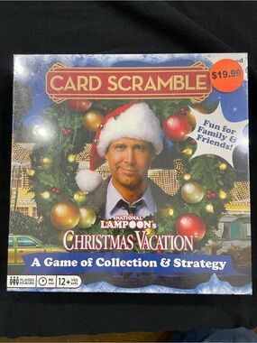 National Lampoons Card Scramble Board Game Sealed
